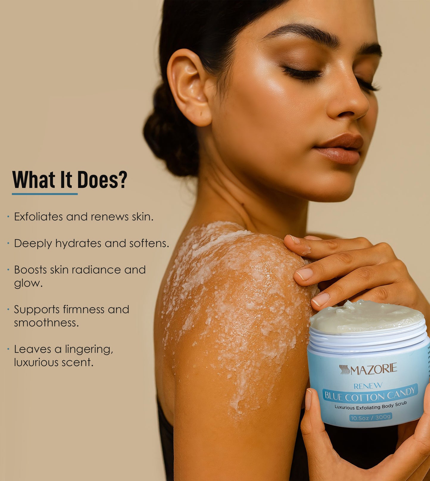 Blue Cotton Candy - Body Scrub