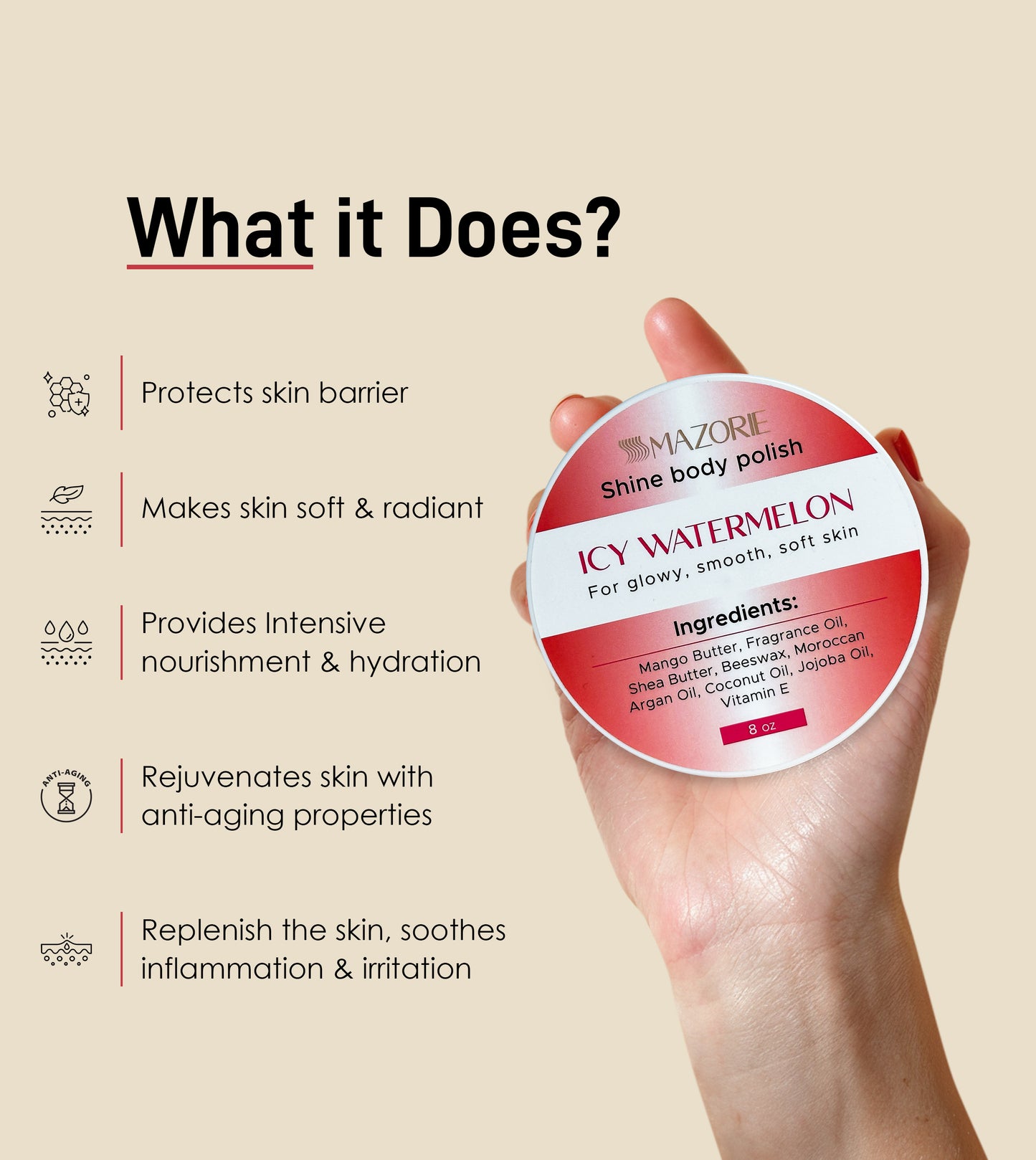 Icy Watermelon - Body Polish
