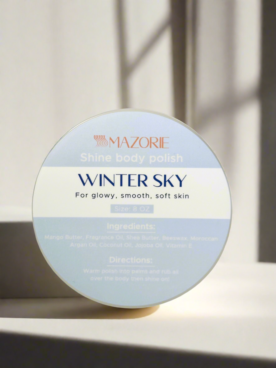 WINTER SKY BODY POLISH (butter) Inspired by Valentino Born In Roma