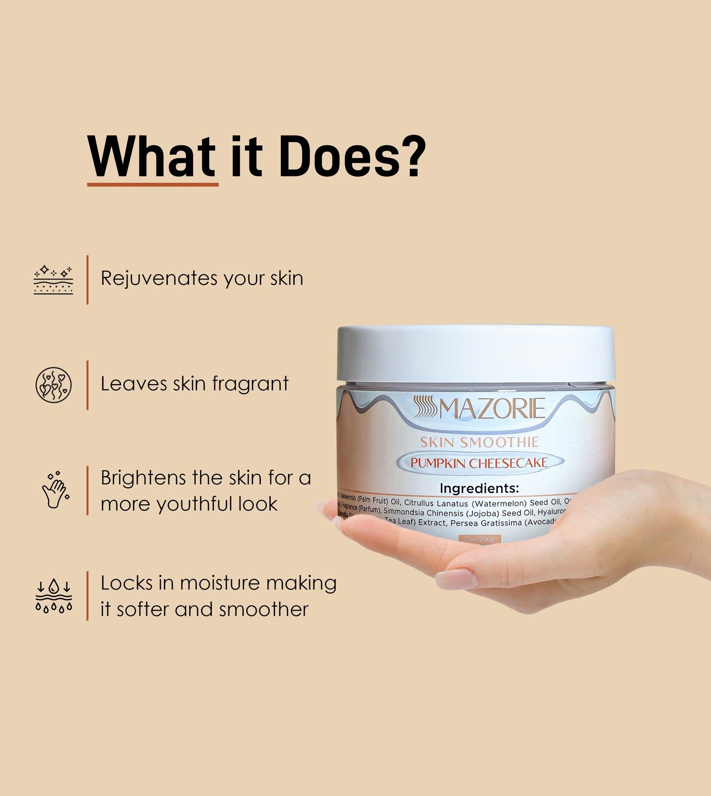 Pumpkin Cheesecake - Skin Smoothie