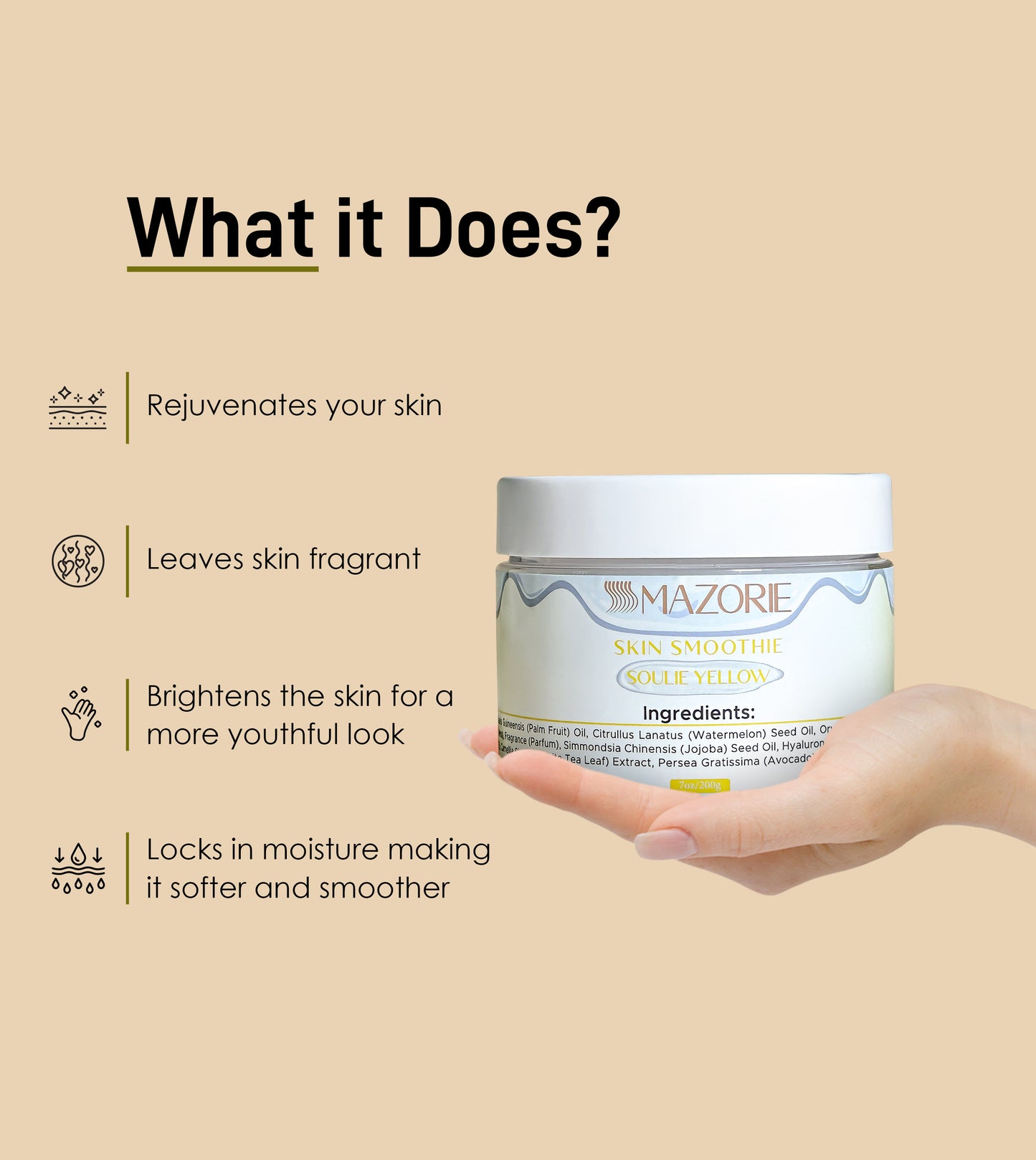 Soulie Yellow- Skin Smoothie