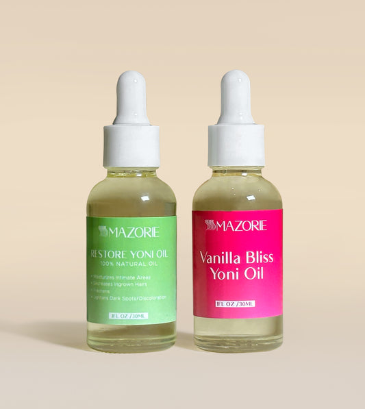 Vanilla Bliss Yoni Oil & Restore Yoni Oil Bundle