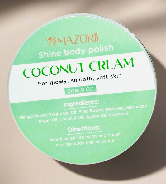 COCONUT CREAM BODY POLISH (butter)