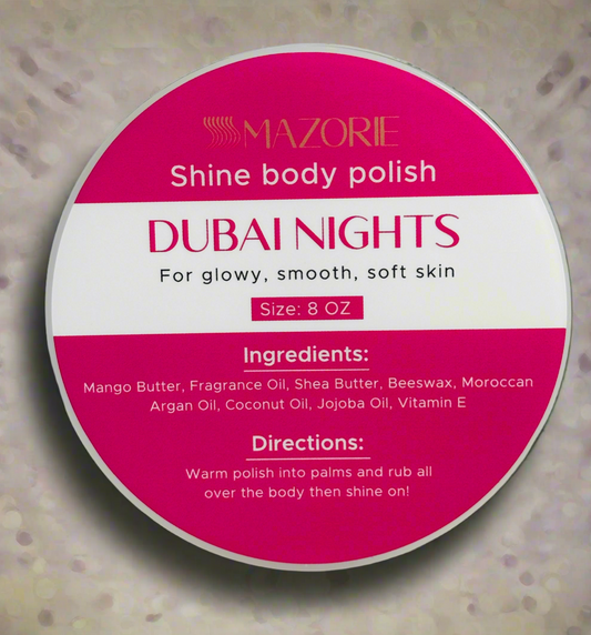 DUBAI NIGHTS BODY POLISH (butter) Inspired by No.5