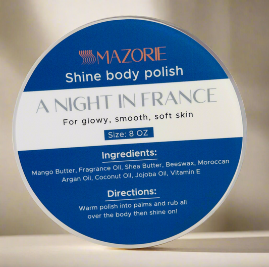 A NIGHT IN FRANCE BODY POLISH (butter) Inspired by La Vie Est Belle