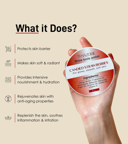 Candied Strawberries - Body Polish