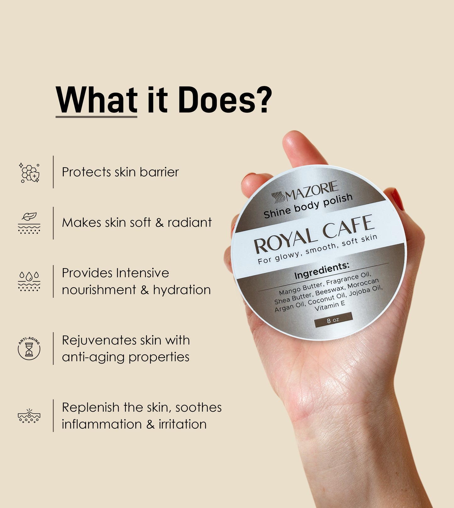 Royal Cafe - Body Polish