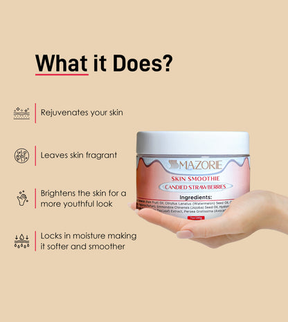 Candied Strawberries - Skin Smoothie