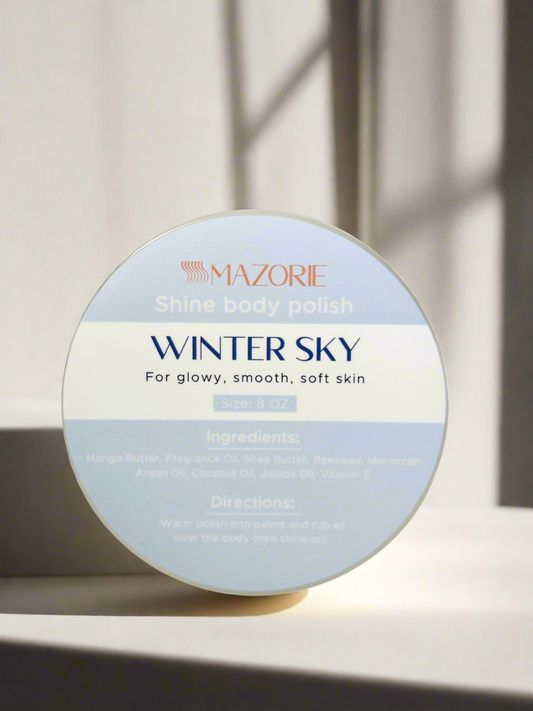 WINTER SKY BODY POLISH (butter) Inspired by Valentino Born In Roma