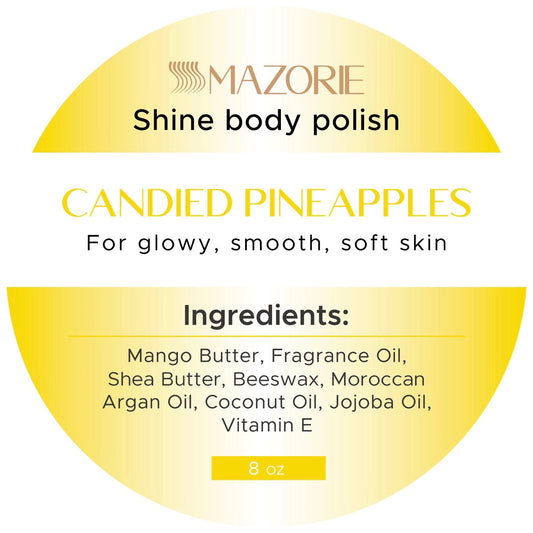 CANDIED PINEAPPLES BODY POLISH (butter)