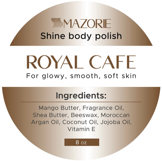 ROYAL CAFE BODY POLISH (butter) inspired by Intense Cafe