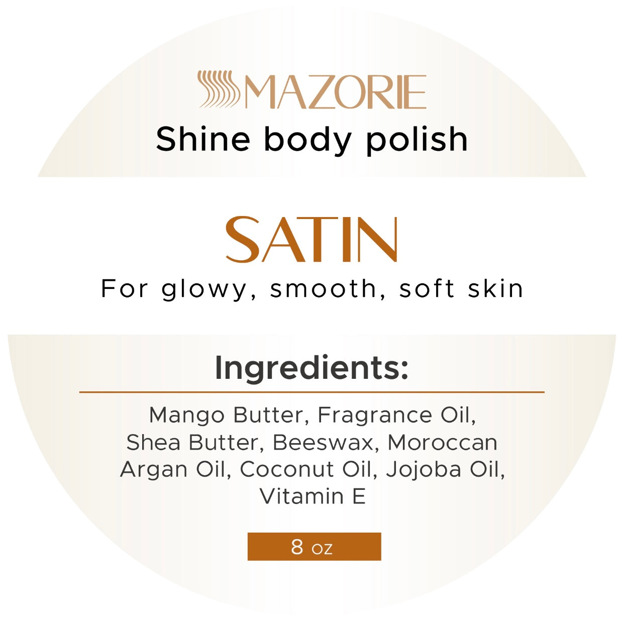 SATIN BODY POLISH (butter) Inspired by Delina Exclusif