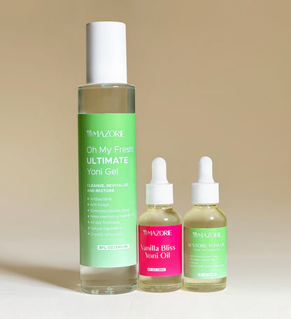 Yoni wash and oil bundle