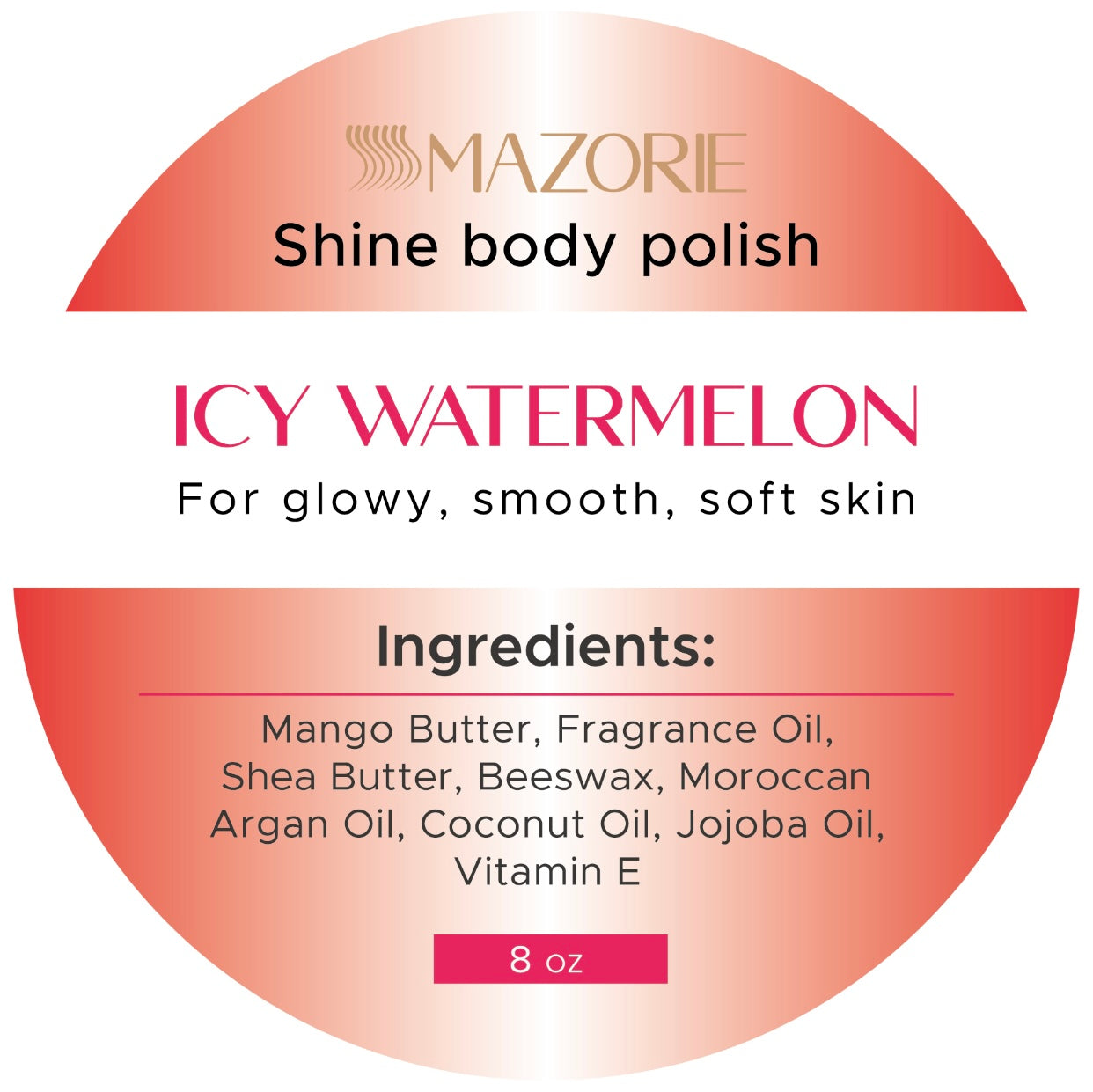 ICY WATERMELON BODY POLISH (butter)