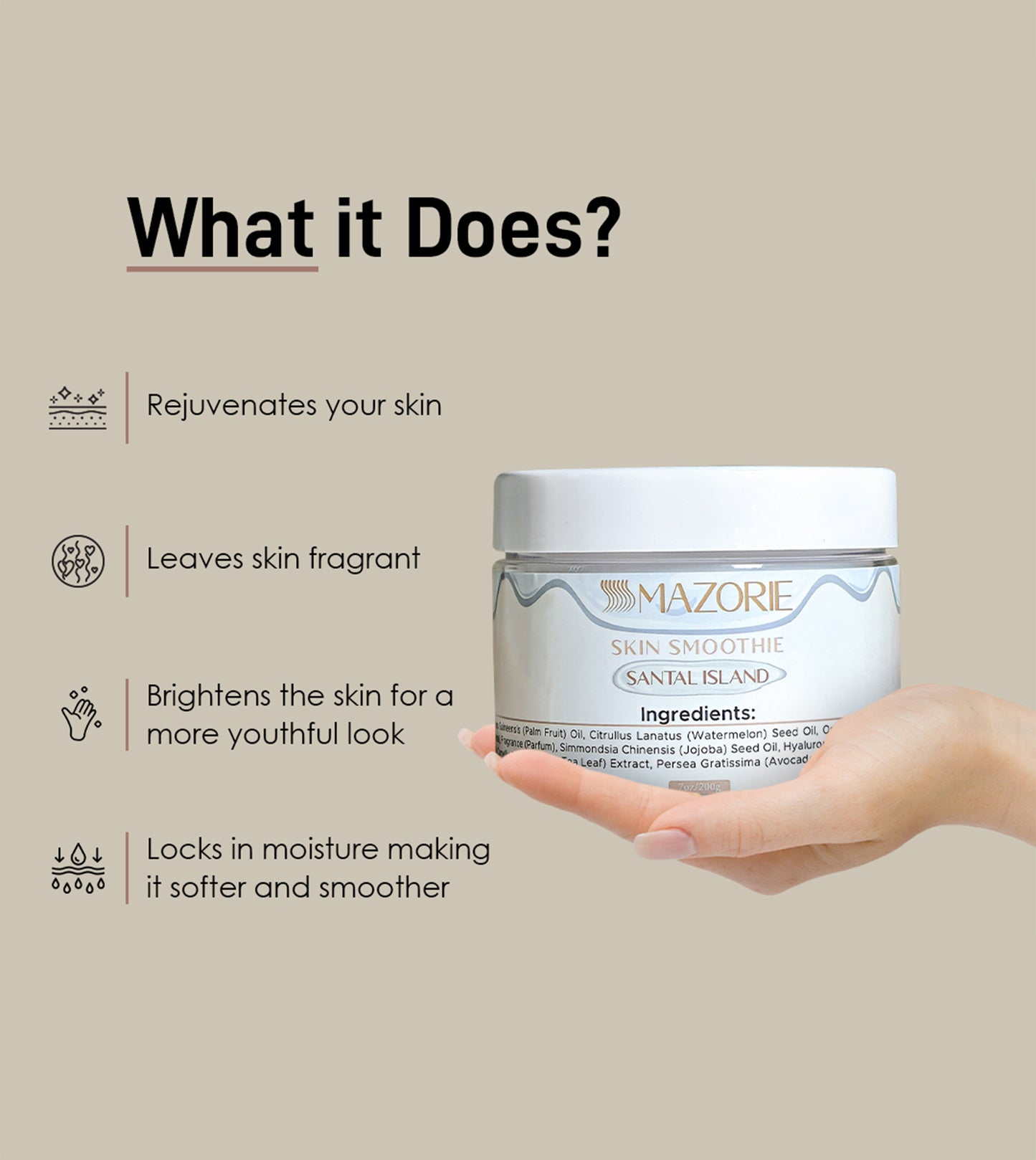 Santal Island - Skin Smoothie