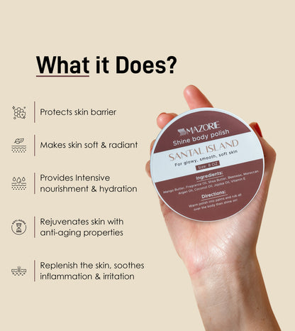 Santal Island - Body Polish
